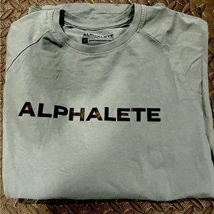 Alphalete Cote Performance Long Sleeve - Trooper color